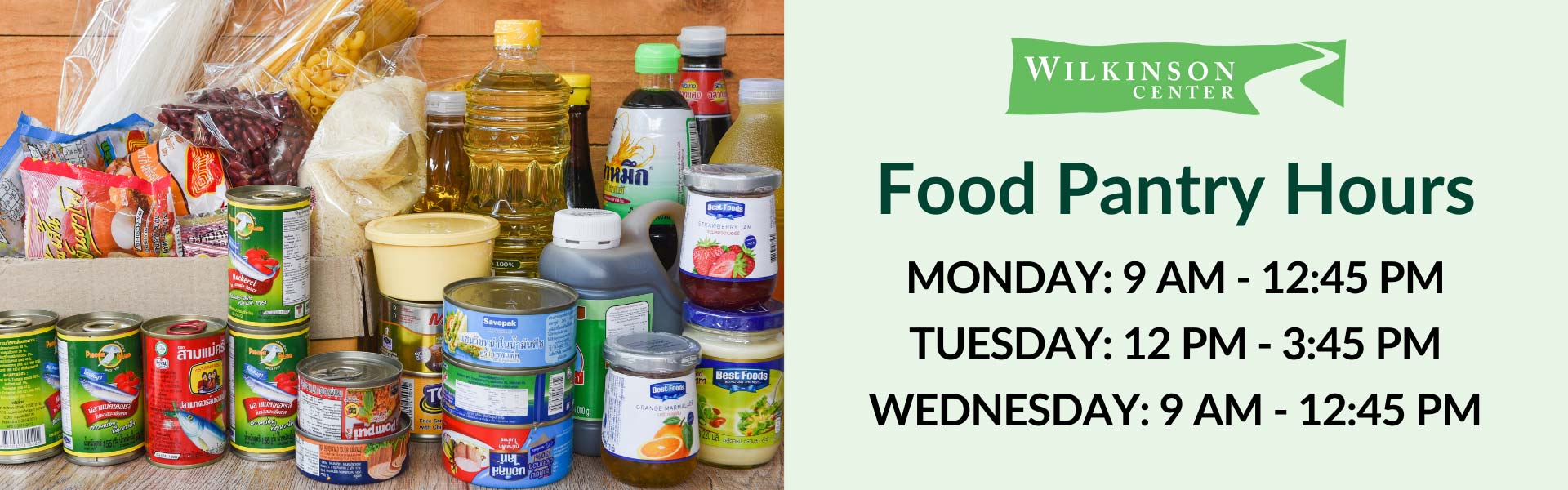 Food Pantry Hours