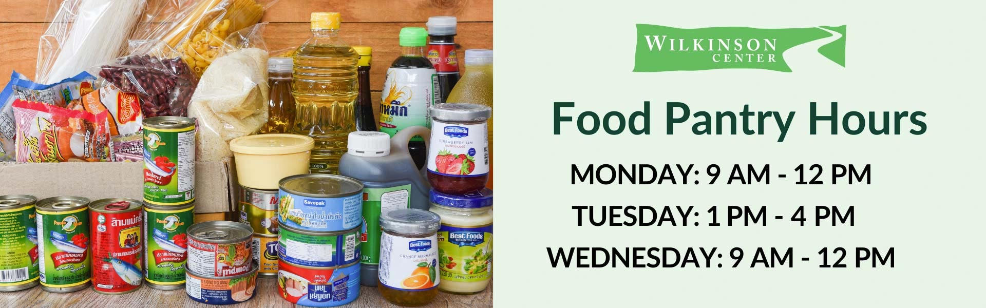Food Pantry Hours