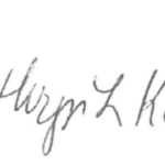 Kathy Koons Signature