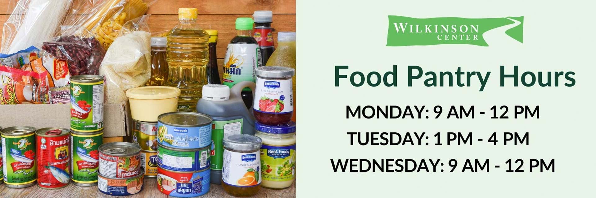 Food Pantry Hours Food Pantry Hours